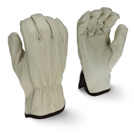 Radians Leather Drivers Gloves, Leather, Gray, XL 1 PR RWG4220XL